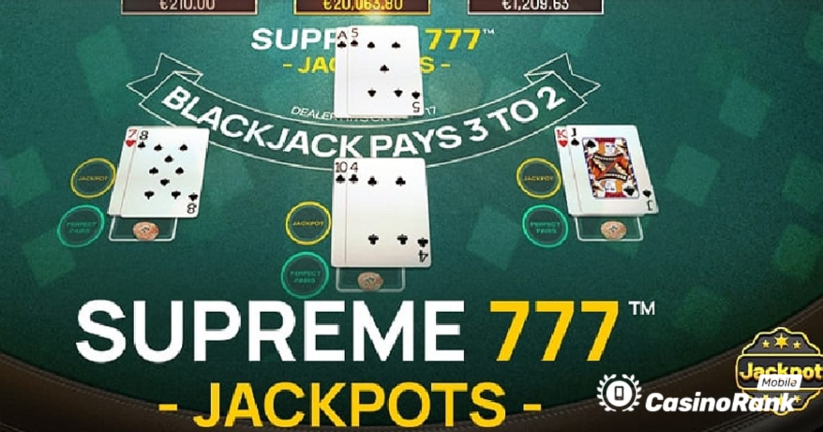 Betsoft Gaming rrit përzgjedhjen e lojërave të tavolinës me Jackpots Supreme 777