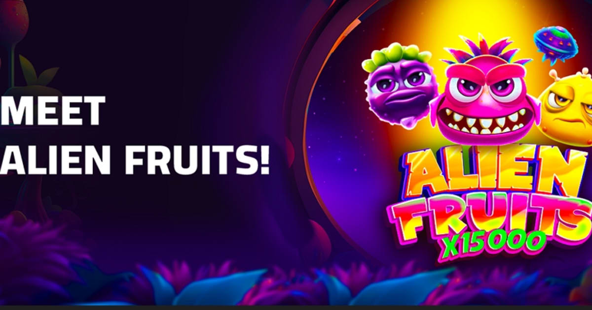 BGaming debuton slotin Alien Fruits me grafikë të krijuar nga AI
