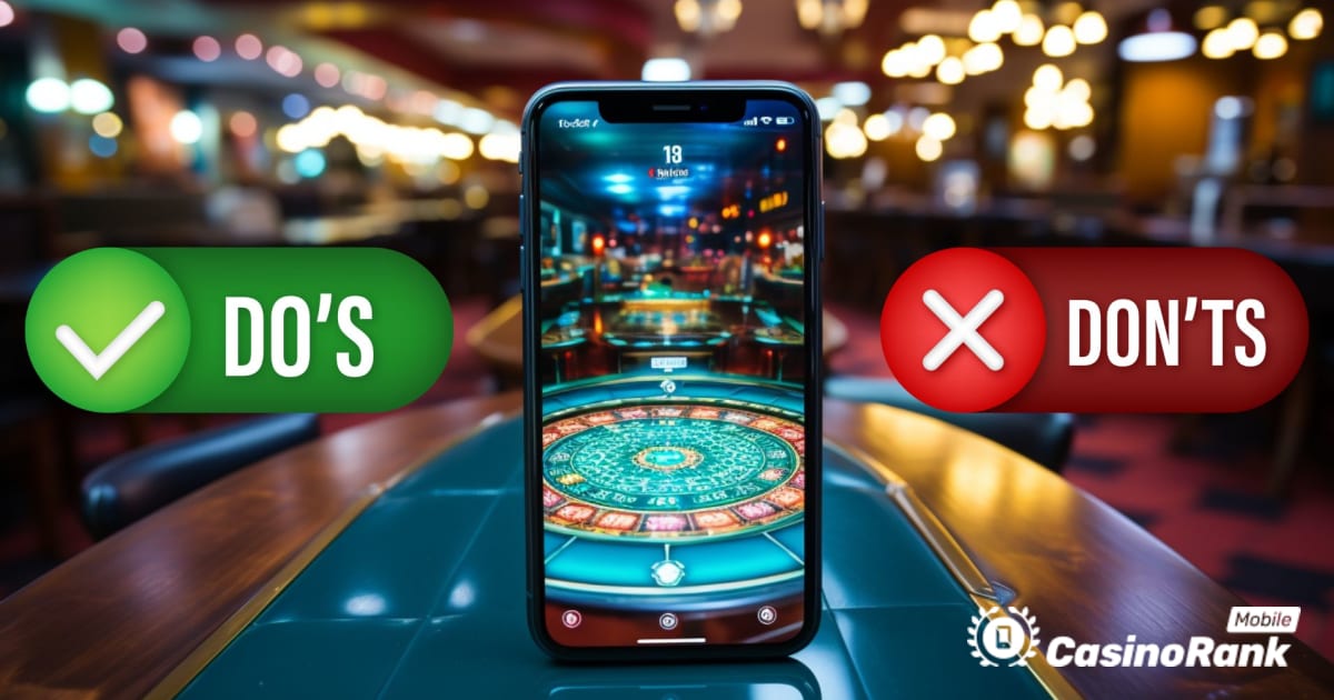 Rregullat e mirësjelljes së kazinosë celulare: të bësh dhe të mos bësh për fillestarët