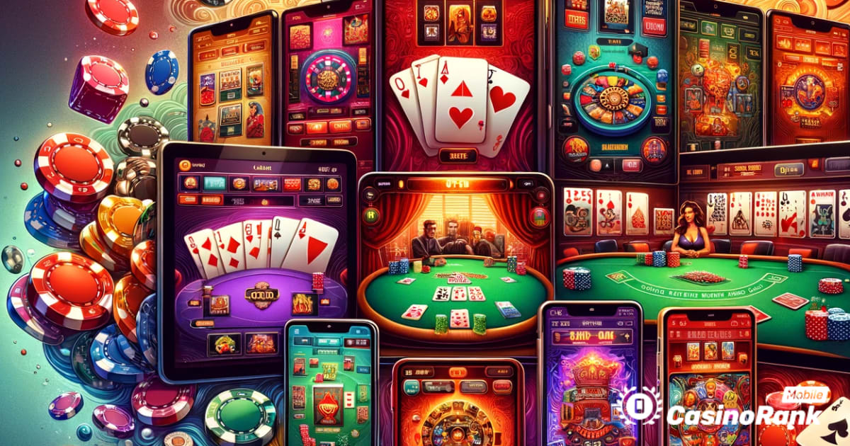 Variacionet më të njohura të pokerit të kazinosë celulare